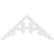 Ekena Millwork Pitch Vienna Architectural Grade PVC Gable Pediment, 36"W x 16 1/2"H x 1"P (11/12) GPP036X017X100VIE - alternate 5